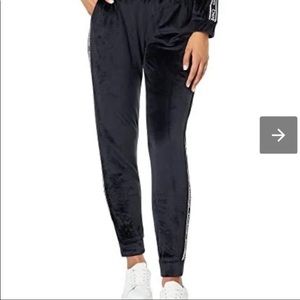 SOLD - NWT Bebe Sport Black Velour Jogger - Large